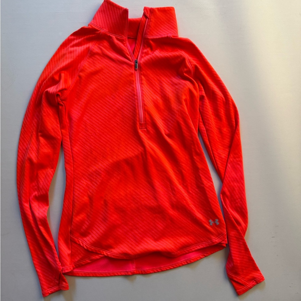 Under Armour Women's orange Long Sleeve Top size small